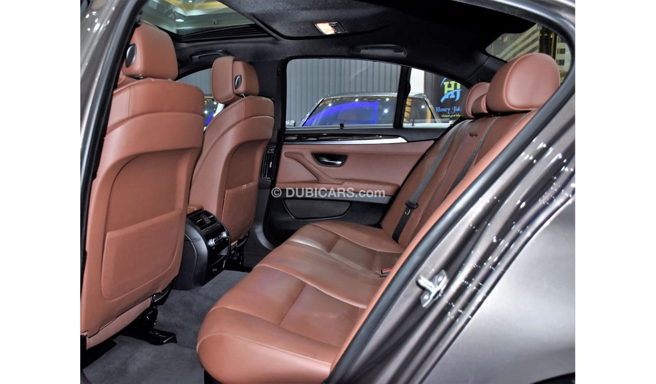 بي أم دبليو 530i EXCELLENT DEAL for our BMW 530i ( 2013 Model ) in Brown Color GCC Specs