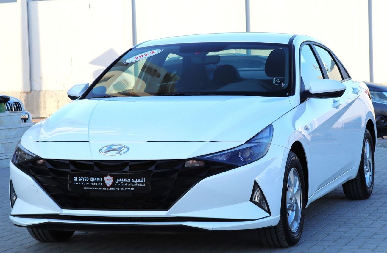 هيونداي إلانترا هيونداي النترا 2023 خليجي بحالة ممتازة