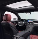 مرسيدس بنز GLC 300 2021 Mercedes Benz GLC300 4MATIC, Warranty, Full Service History, Very Low Km, Fully Loaded, GCC