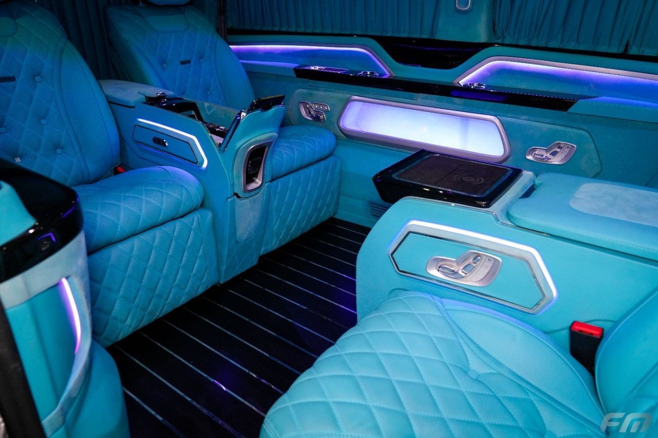 مرسيدس بنز V 250 VIP BUSINESS VAN –  FULL LUXURY OPTION | BRAND NEW | GCC | 2023