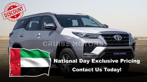 Toyota Fortuner Comfort . 2.7L . Automatic . Petrol . Four Wheel Drive . 7 Seats . 5 Doors