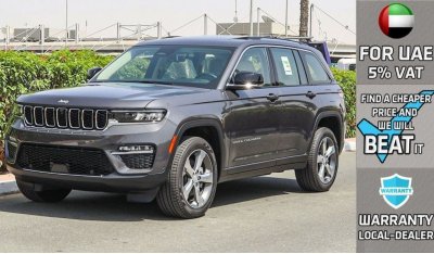 Jeep Grand Cherokee Limited Plus Luxury V6 3.6L 4X4 , 2024 GCC , 0Km , With 3 Years or 60K Km Warranty @Official Dealer