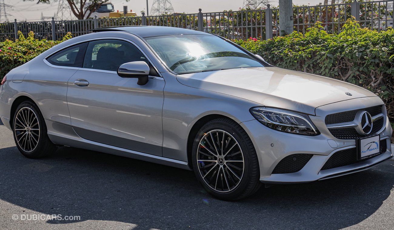 Mercedes-Benz C 200 Coupe 2020  AMG , GCC 0km W/3Yrs or 100K KM warranty + 3Yrs or 50K KM Service.