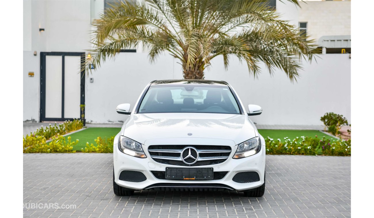 Mercedes-Benz C200 Panoramic - GCC - AED 1,939 PM - 0% DP