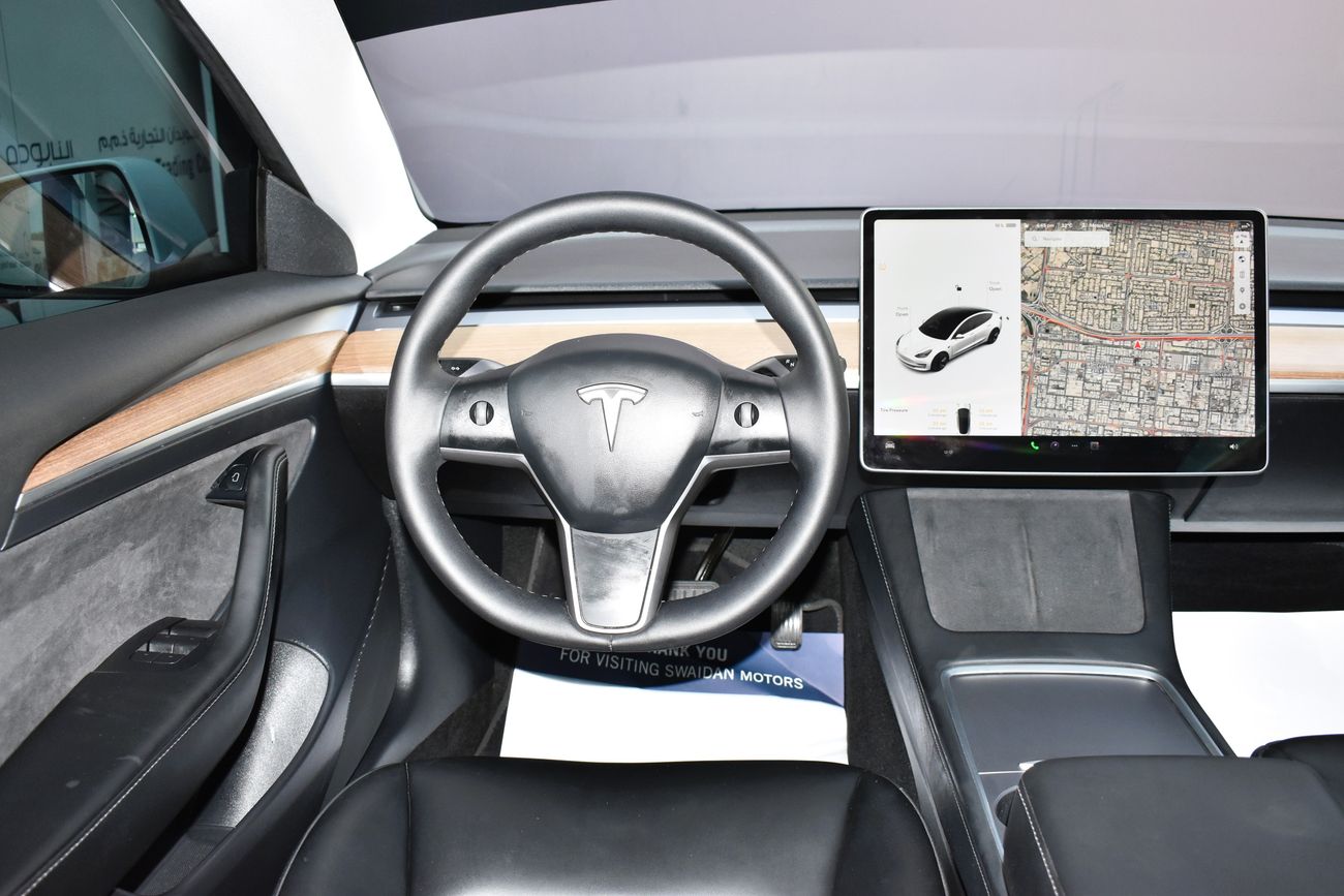 Tesla Model 3 AED 1919 PM MODEL 3 RWD AT GCC MANUFACTURER WARRANTY 2026 OR 80K KM