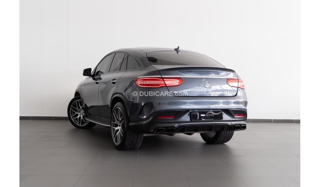 Mercedes-Benz GLE 63 AMG S Coupe 2016 Mercedes GLE-63 S AMG Coupe / Full Mercedes Benz Service History