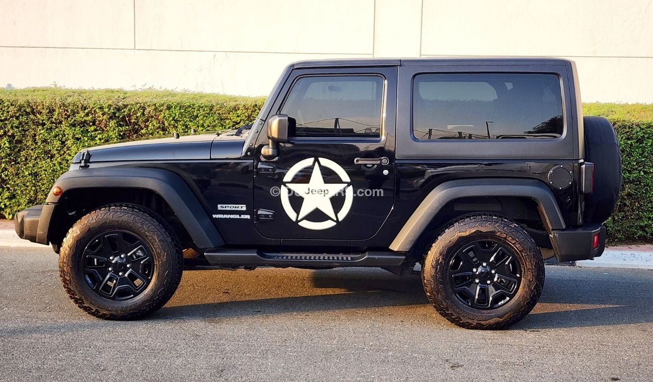 Used 2015 JEEP WRANGLER UNLIMITED SPORT (JK), 2DR SUV, 3.6L 6CYL PETROL