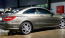 Mercedes-Benz E 350 Coupe, Service History, GCC