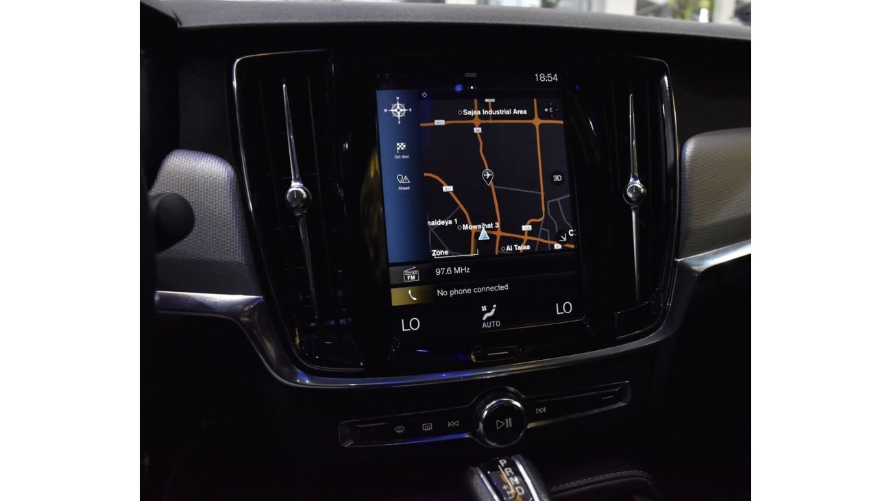 Volvo S90 EXCELLENT DEAL for our Volvo S90 T6 R- Design AWD ( 2018 Model ) in Blue Color GCC Specs