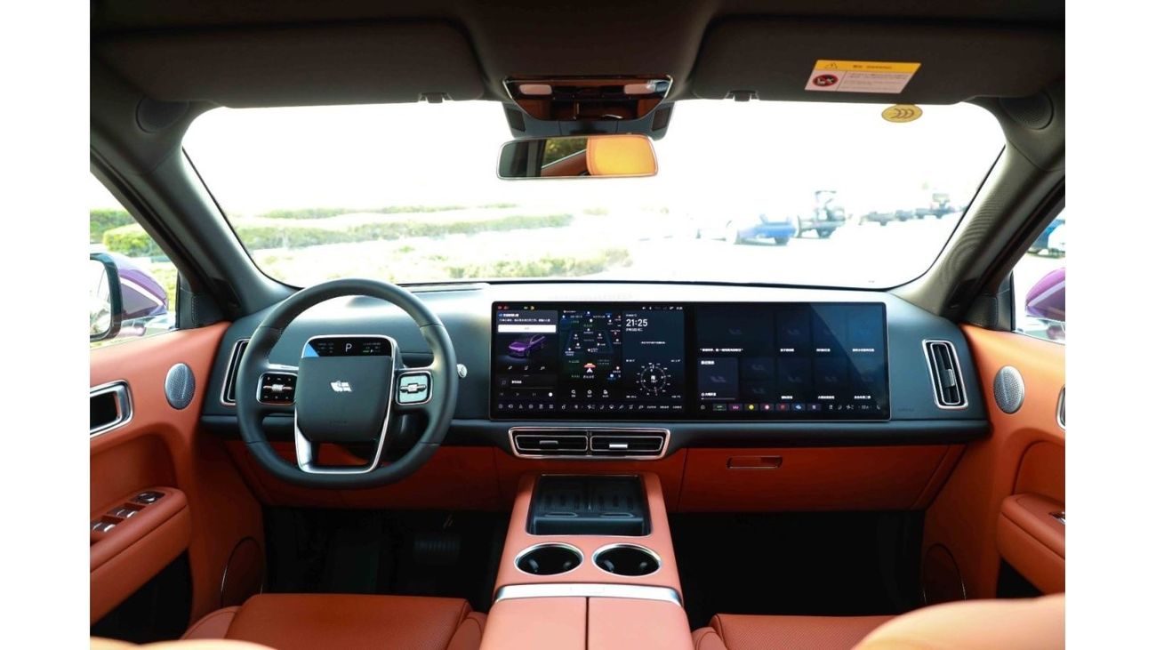 Li Auto L9 2024 Li Auto L9 ULTRA 1.5 - Black inside Black & Orange | Export Only