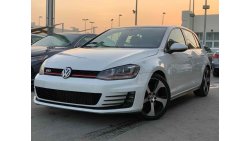 Volkswagen Golf فولكس واجن جولف GTI موديل 2015 بانوراما خليجي فل أوبشن بدون حوادث