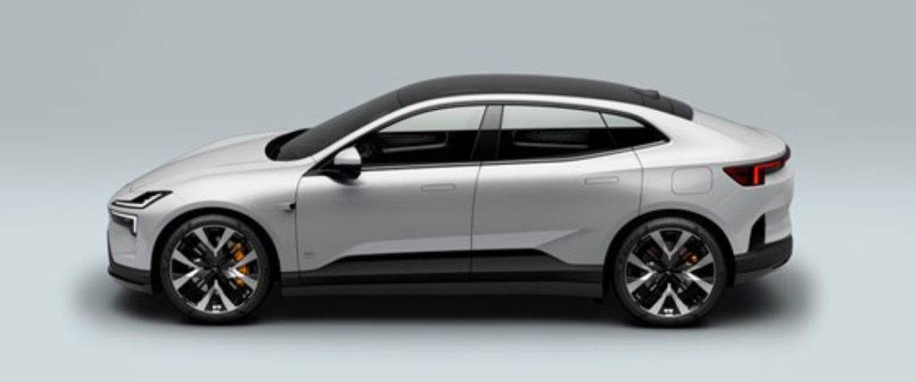 Polestar 4 exterior - Side Profile