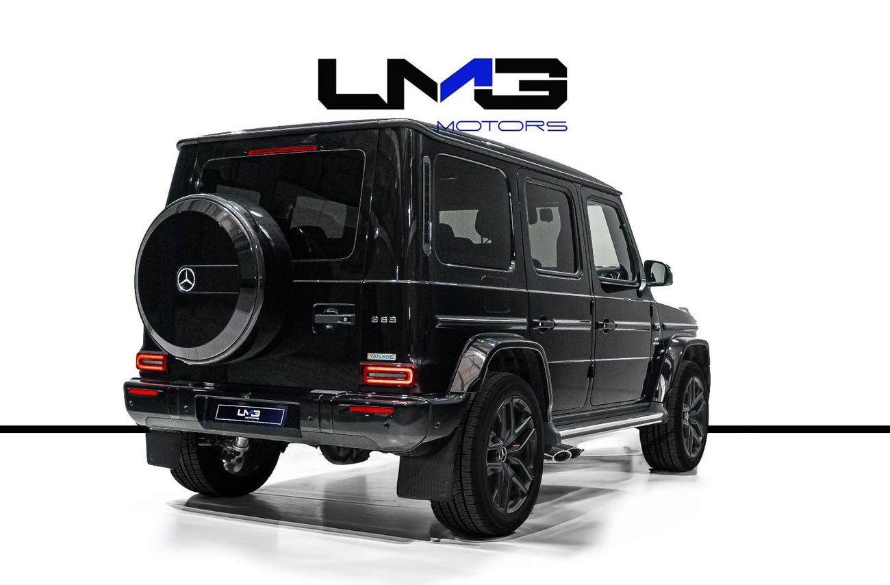 مرسيدس بنز G 63 AMG VERY LOW MILEAGE | 2025 G63 AMG | CARBON INTERIOR | G-MANUFAKTUR | BURMESTER AUDIO | WARRANTY