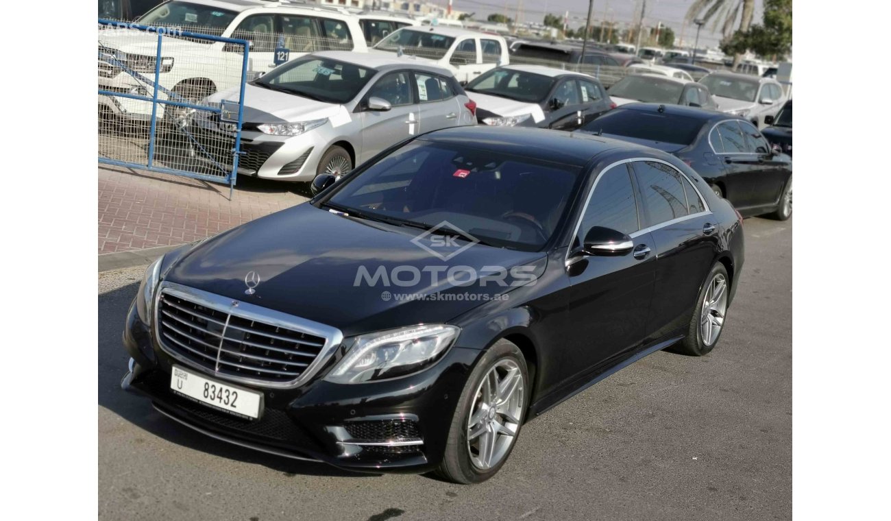 مرسيدس بنز S 400 3.0L Petrol, 19" Alloy Rims, Push Start, LED Head Lights, Cruise Control, LOT-977