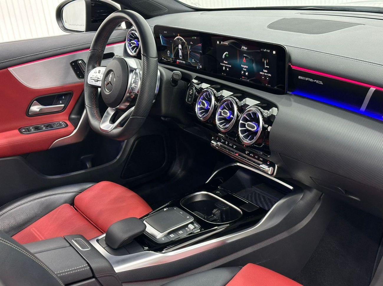 Mercedes-Benz CLA 35 AMG 2021 Mercedes CLA35, March 2026 Gargash Warranty + March 2025 Gargash Service Contract, GCC