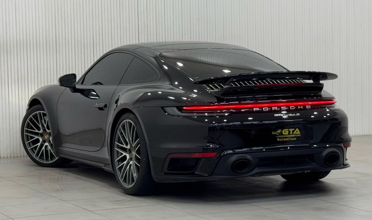 Porsche 911 Turbo S 3.8L (640 HP) Coupe 2023 Porsche 911 Turbo S, 2025 Porsche Warranty, Sport Chrono Package, V