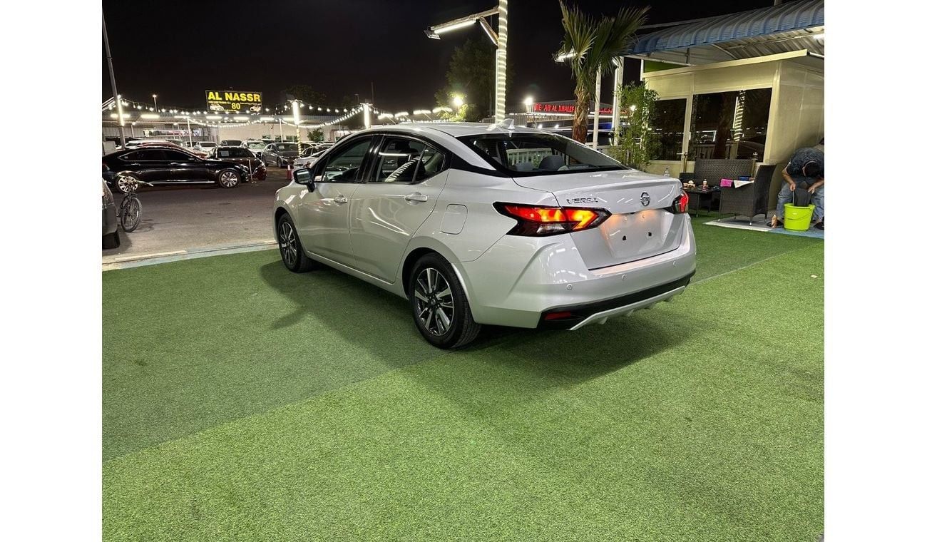 نيسان فيرسا Nissan Versa 2021 1.6L good condition rear camera mileage 97000 km