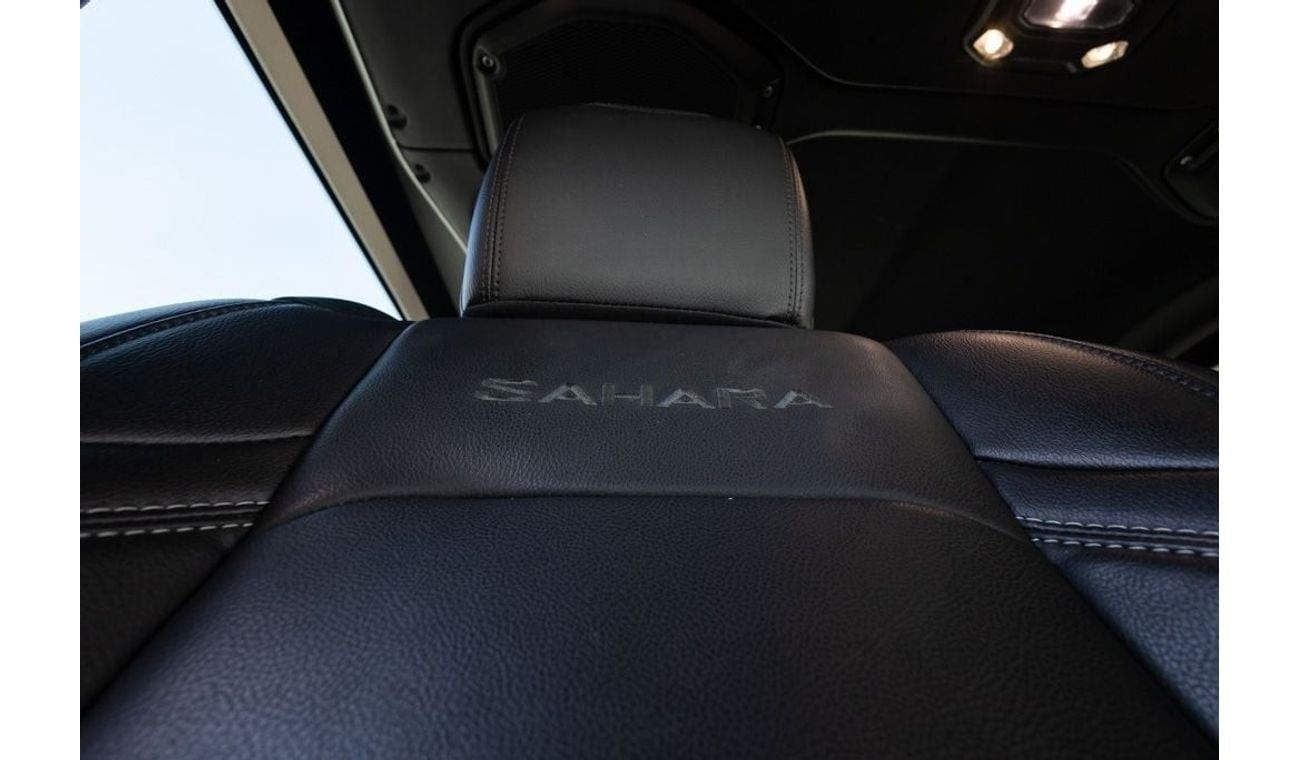 جيب رانجلر Sahara 3.6L A/T (5 Seater) Jeep Wrangler Sahara 2022 GCC under Agency Warranty with Flexible Down-Pa