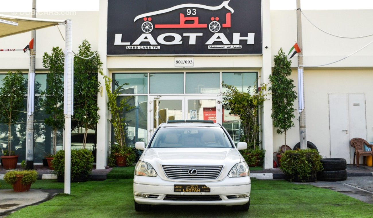 Lexus LS 430 American import white color inside beige 1/2 ultra full option slot leather alloy wheels wood sensor