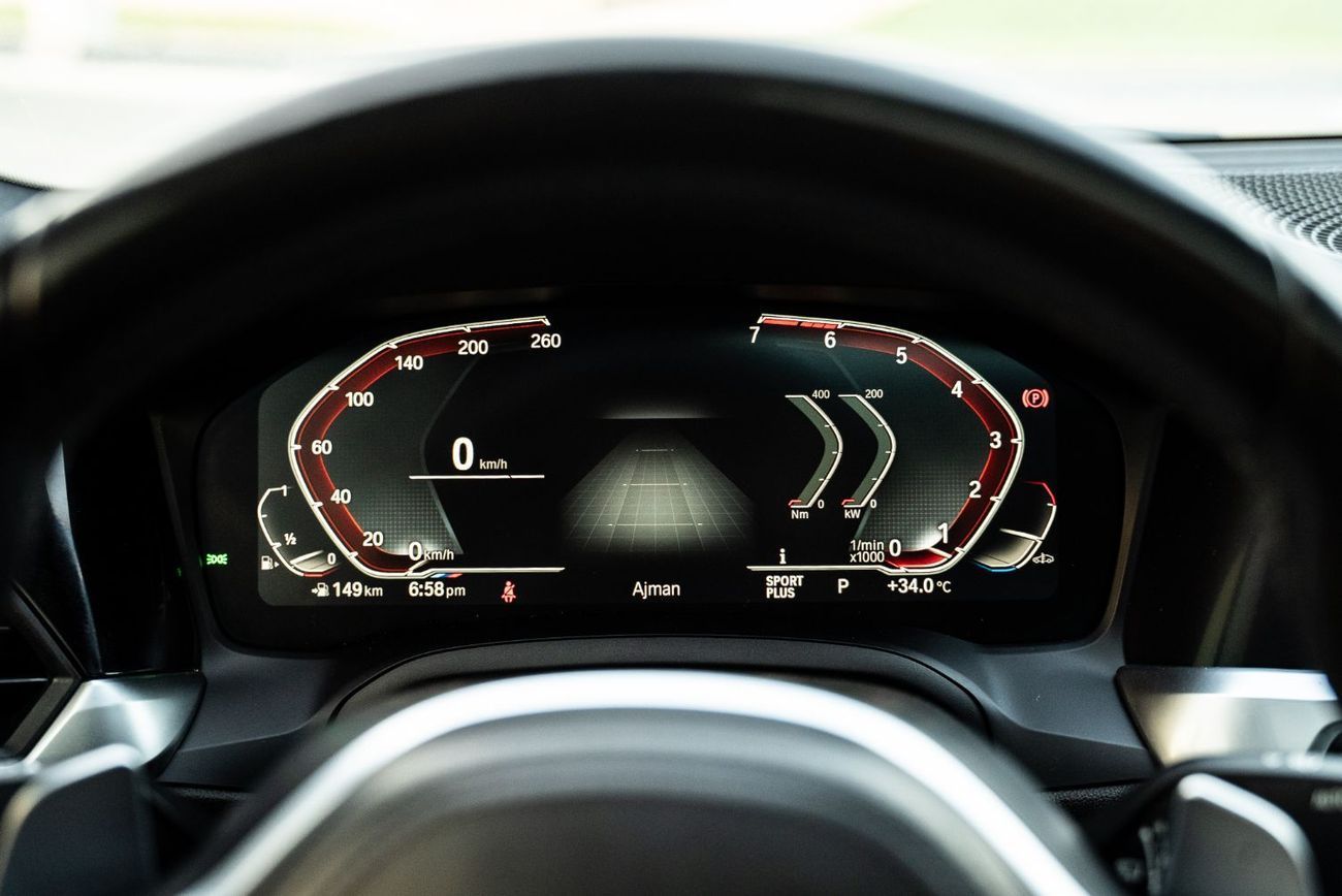 BMW 330i M Sport 2.0L (255 HP) M-Kit 2021 GCC Full Service History 2.0L Twin Power Turbo