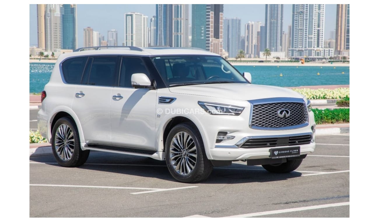 Infiniti QX80 Luxe 7st Infinite QX80  Full Option 2020 GCC Under Warranty