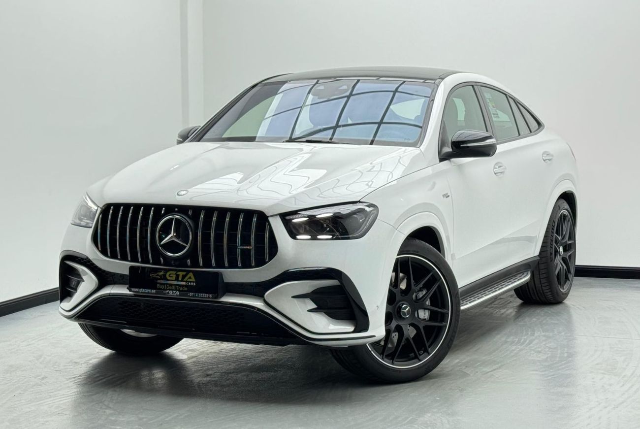مرسيدس بنز GLE 53 AMG كوبيه 2025 Mercedes-AMG GLE 53 4MATIC+, Night Pack, Fully Loaded, 2030 Agency Warranty, GCC