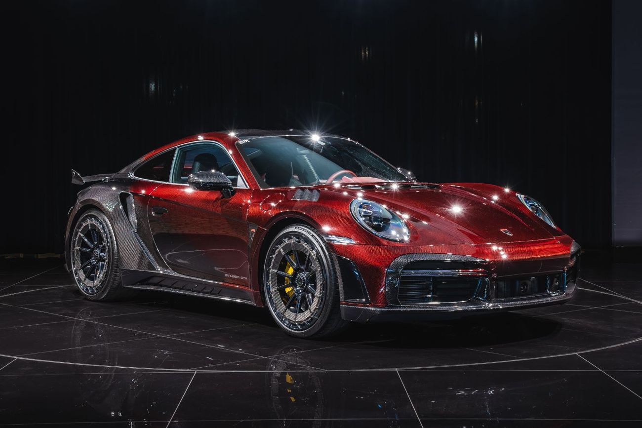 بورش 911 Porsche 911 (992) Turbo S Topcar +Full Carbon body 1of 7