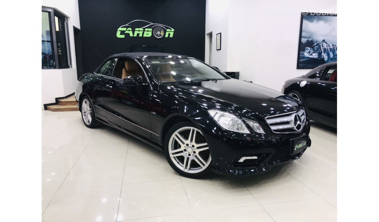 مرسيدس بنز E 350 CONVERTIBLE - 2013 - ONE YEAR WARRANTY - ( 1,100 AED PER MONTH )