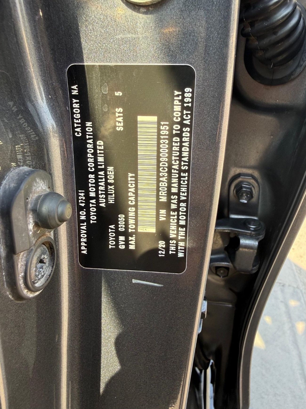 تويوتا هيلوكس Rogue export from Australia