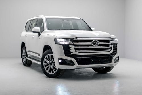 Toyota Land Cruiser LC300 GXR 3.5L MHEV - Pearl White Inside Black | Export Only