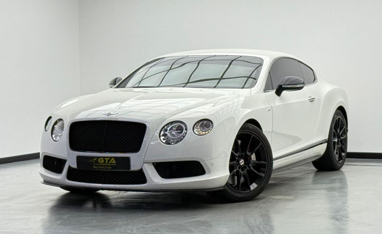 Bentley Continental GT 2015 Bentley Continental GT V8 S, Service History, Excellent Condition, GCC