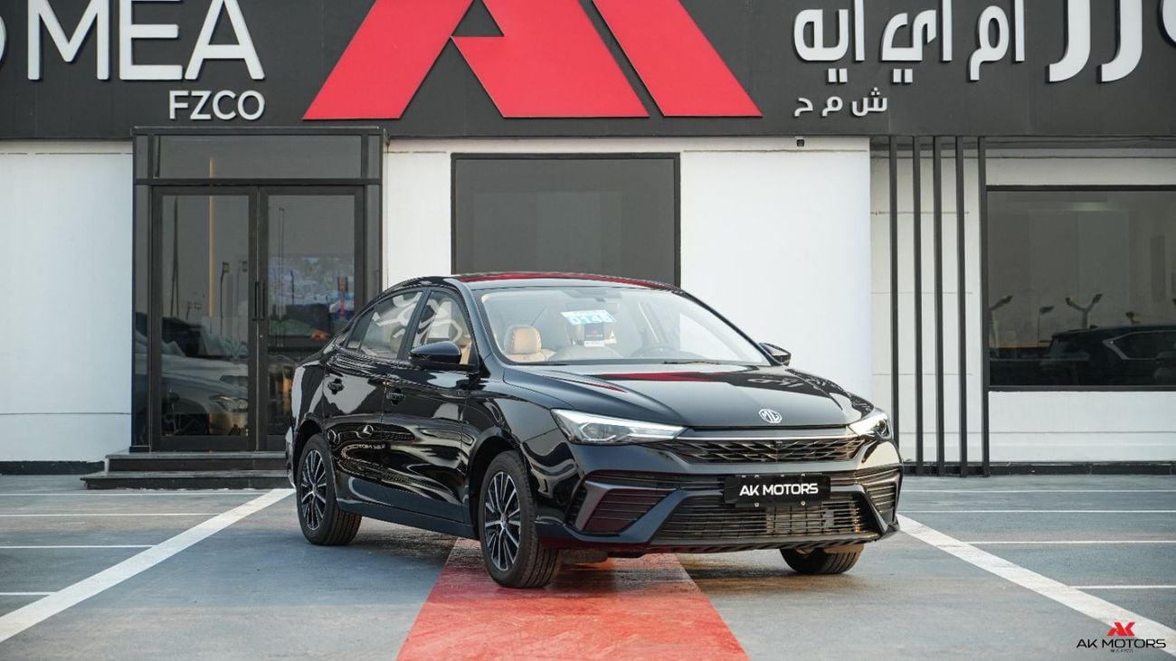 أم جي 5 MG5 Plus 1.5L GCC FULL OPTION 2025 MY EXPORT PRICE