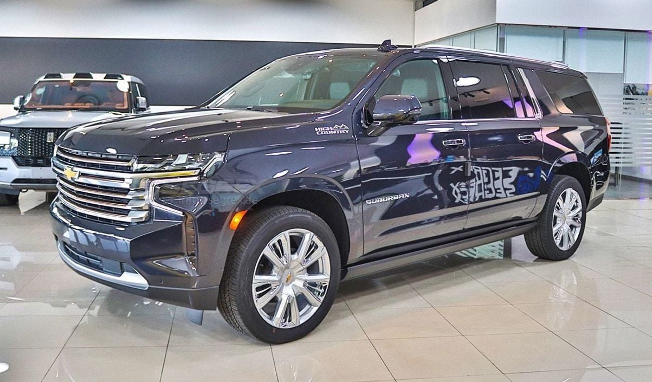 شيفروليه سوبيربان 2023 Model Chevrolet Suburban High Country, 6.2L Petrol AWD A/T