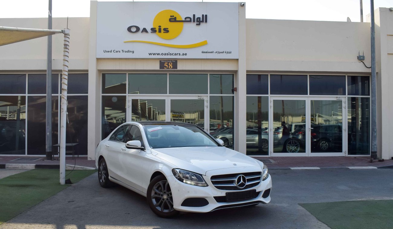 Mercedes-Benz C200 Agency Warranty Full Service History GCC