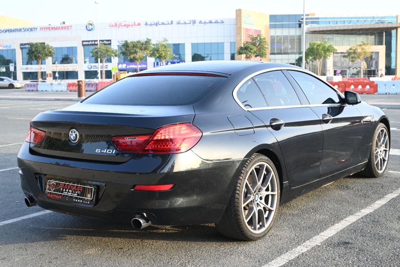 BMW 640i M Sport 3.0L - 0% DP - BMW 640i GRAND COUPE 2015 - LOW MILEAGE - FSH ONLINE - GCC SPECS