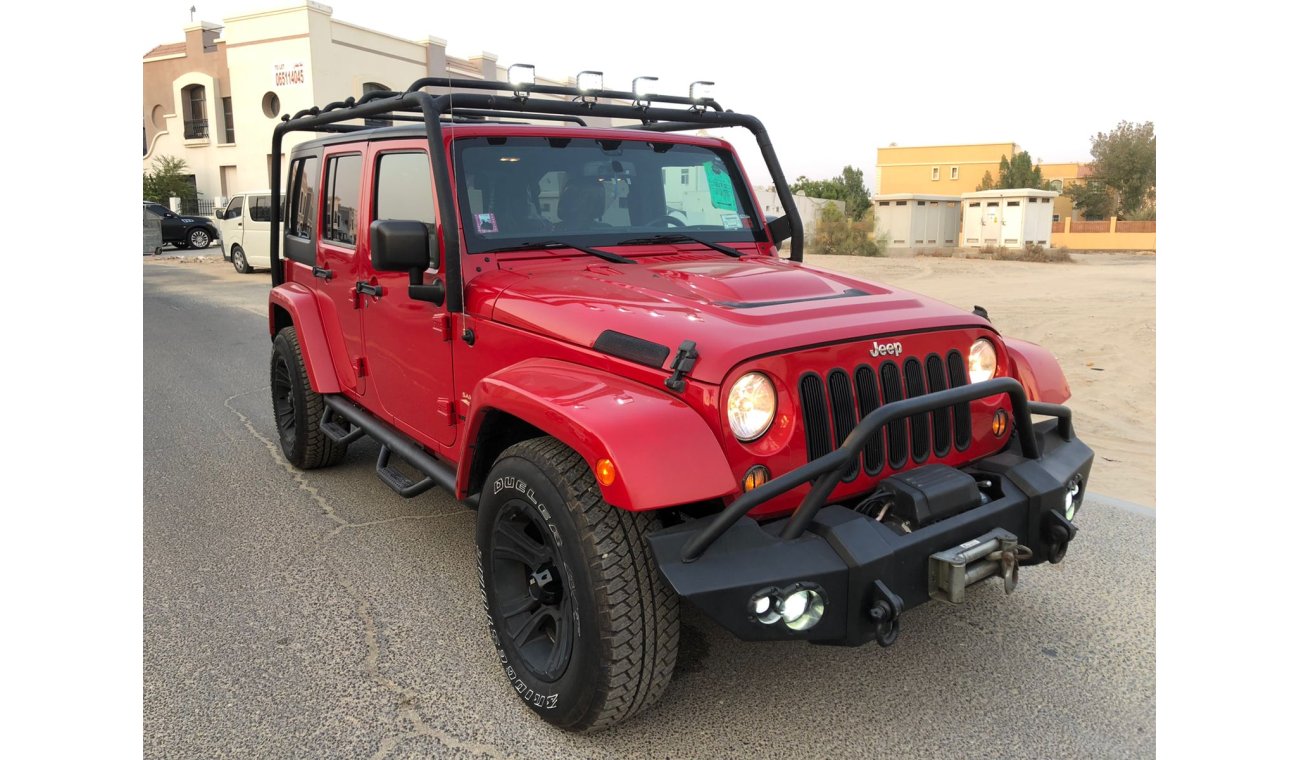 جيب رانجلر 3.6L, FULL OPTION, Leather Seats, Clean Interior and Exterior (LOT # WSJK14)