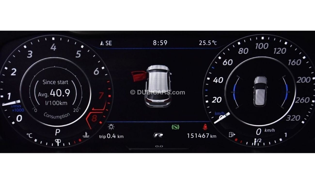 Volkswagen Golf EXCELLENT DEAL for our Volkswagen Golf R ( 2018 Model! ) in Pastel White Color! GCC Specs