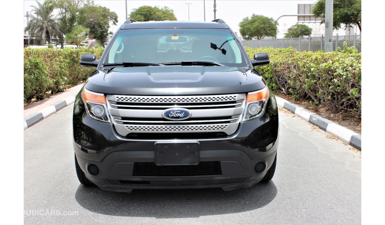 Ford Explorer 2015/ GCC/ 100% ORIGINAL PAINT / FULL AGENCY SERVICE