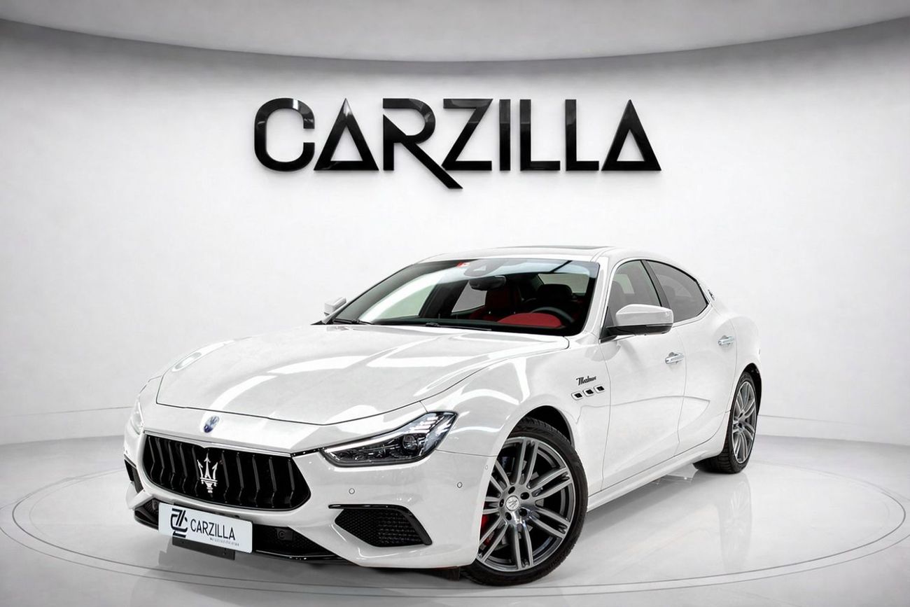Maserati Ghibli Modena 3.0L AED 3,329 / Monthly l 0% Downpayment l Modena V6 l 1 Year Warranty