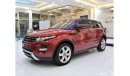 Land Rover Range Rover Evoque Dynamic Plus EXCELLENT DEAL for our Land Rover Range Rover ( 2012 Model! ) in Red Color! GCC Specs