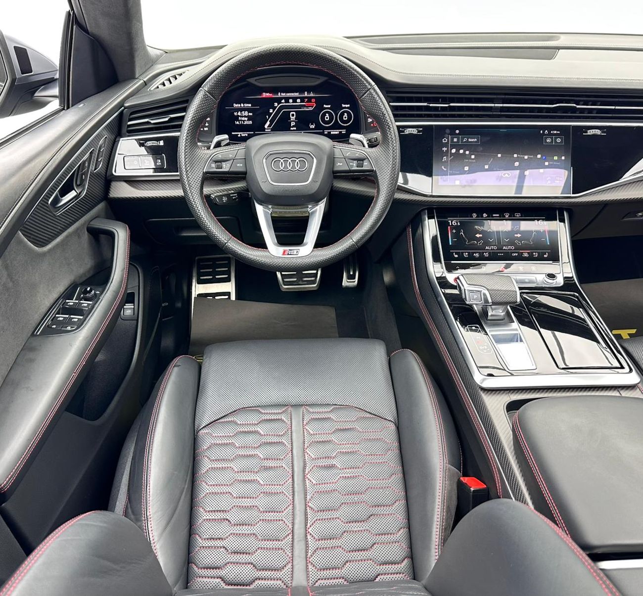 أودي RSQ8 2023 Audi RSQ8, Dec/2025 Audi Warranty, Oct/2029 Service Contract, Audi Full Service History, GCC