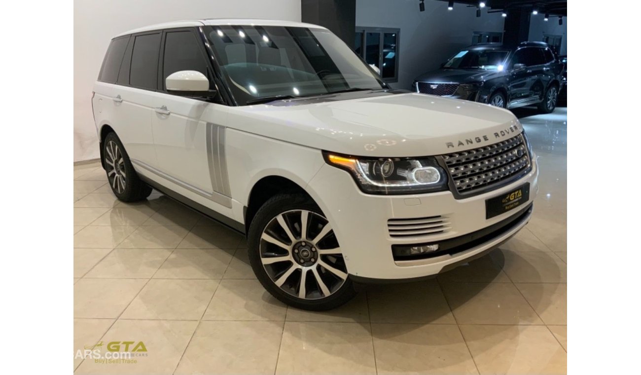 Land Rover Range Rover Vogue HSE 2014 Range Rover Vogue SE Supercharged, Range Rover Warranty-Full Service History, GCC