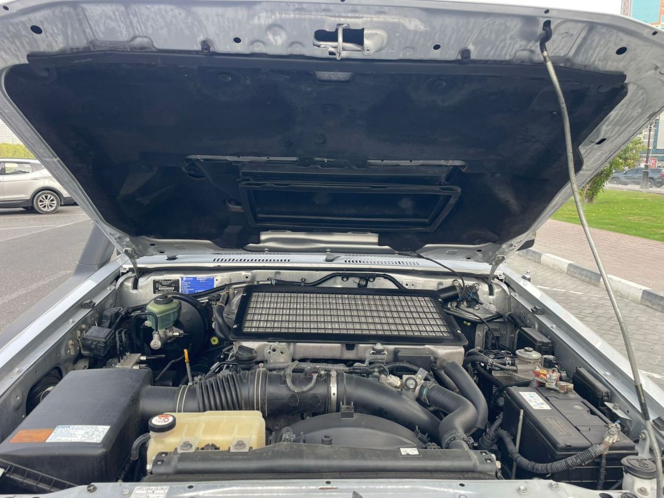 Toyota Land Cruiser Pick Up diesel 4.5 liter ,right hand drive ,silver color ,2018 model ,manual transmission