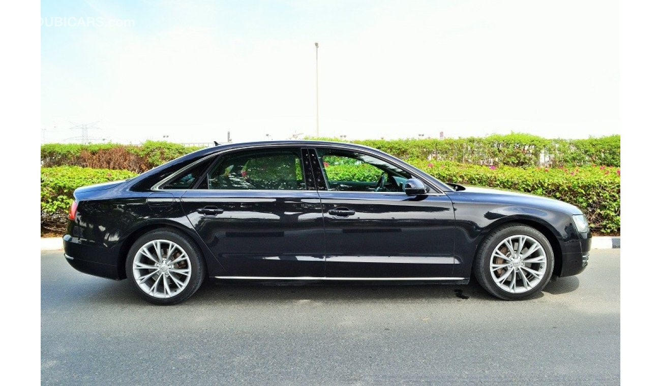 Audi A8 LI - ZERO DOWN PAYMENT - 1,725 AED/MONTHLY - 1 YEAR WARRANTY