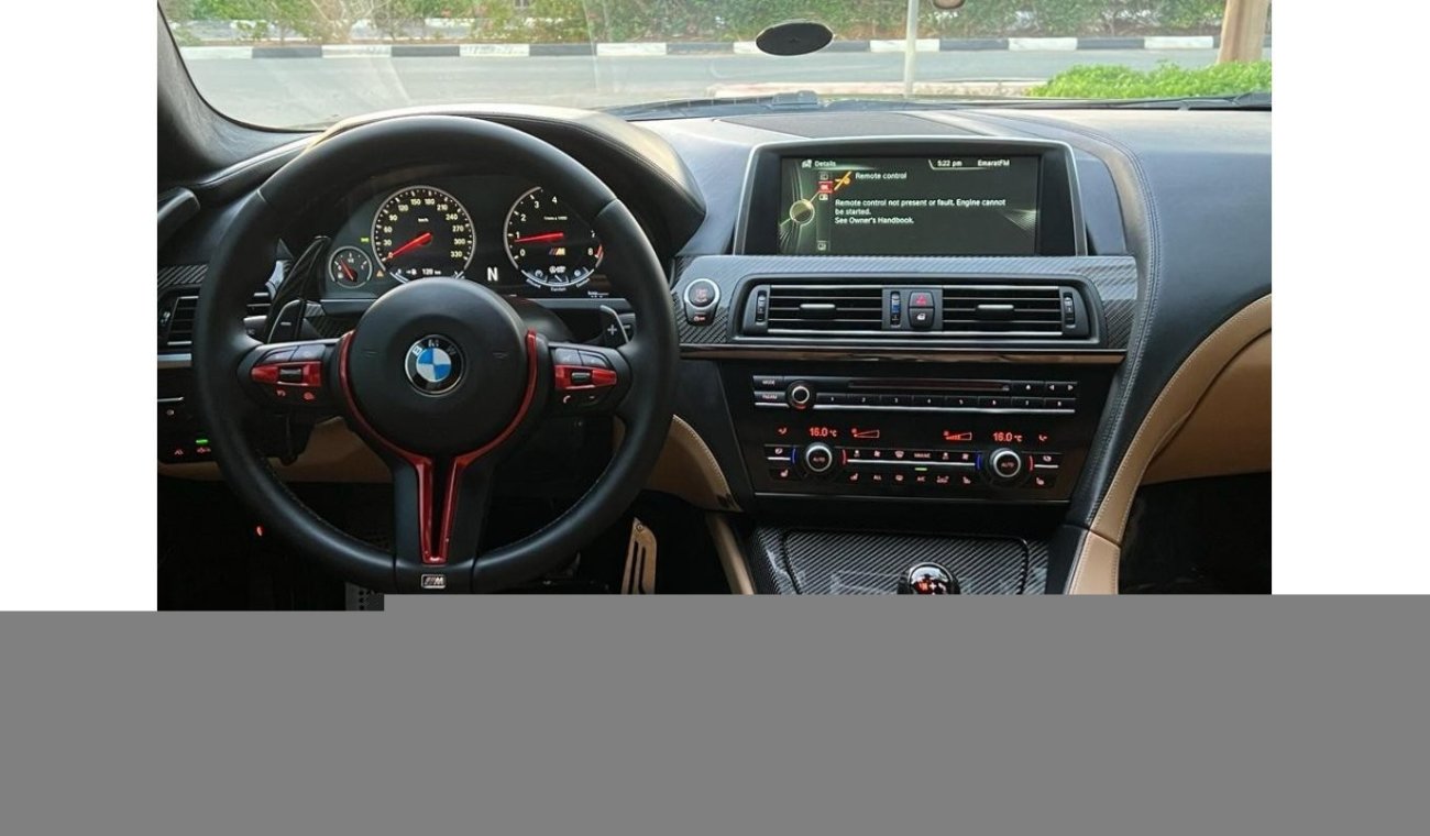 بي أم دبليو M6 BMW M6 2014 GCC IN PERFECT CONDITION