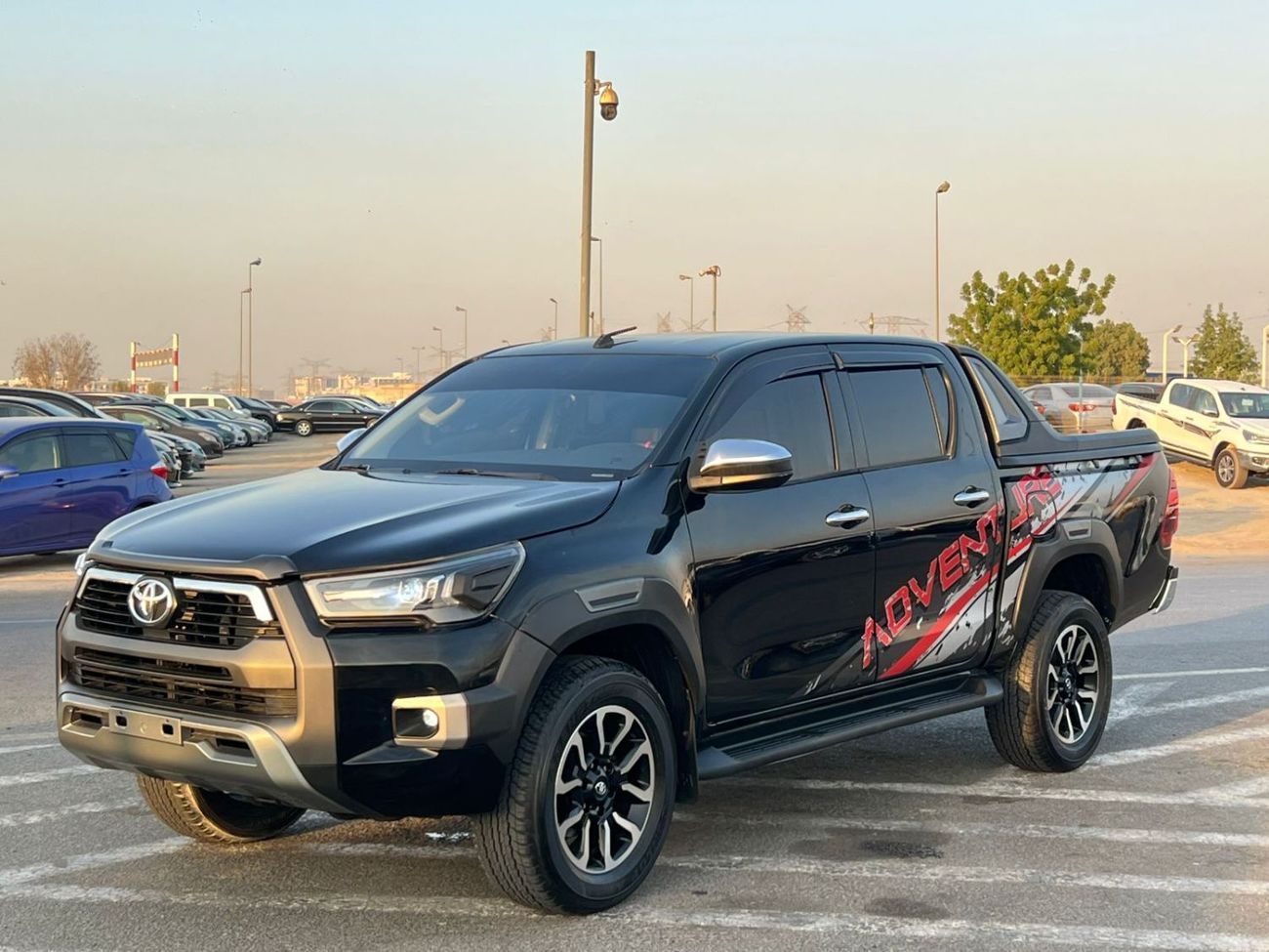 تويوتا هيلوكس 2021 GL-2.7L V4 - Adventure Modified Full Option - Patrol  Manual  - PushStart -Rear Ca