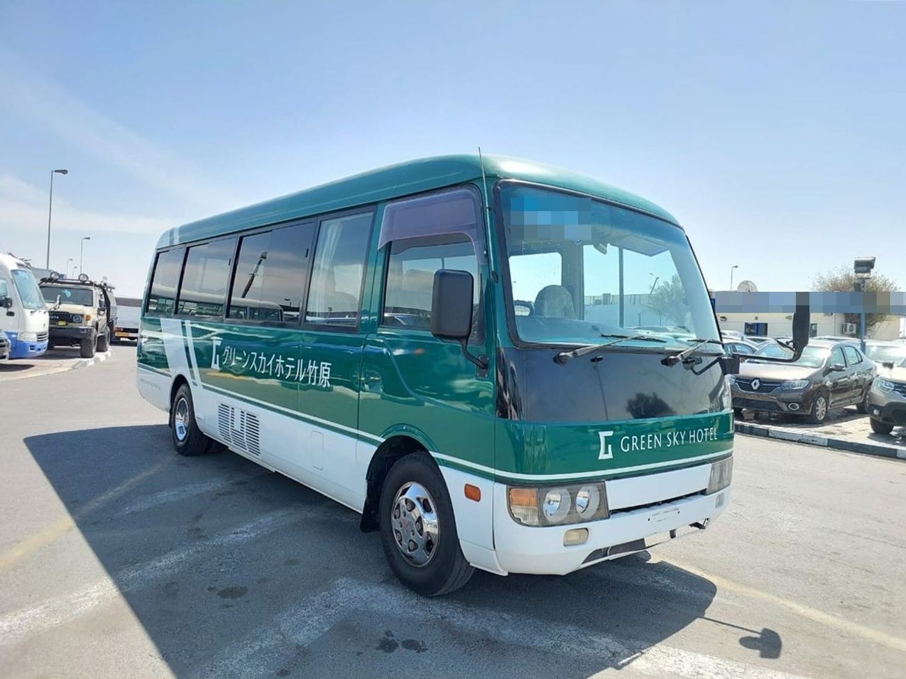 ميتسوبيشي روزا MITSUBISHI ROSA BUS RHD 2003 MODEL 4.8 L DIESEL MANUAL(PM00151)