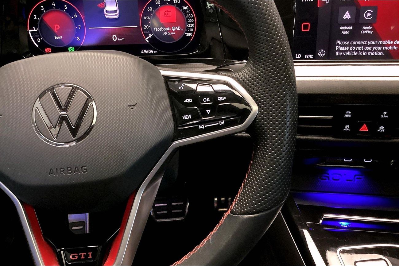 فولكس واجن جولف GTI -Cloth | شامل الضمان | 0 ﺪﻔﻋﺓ ﺃﻮﻟﻯ