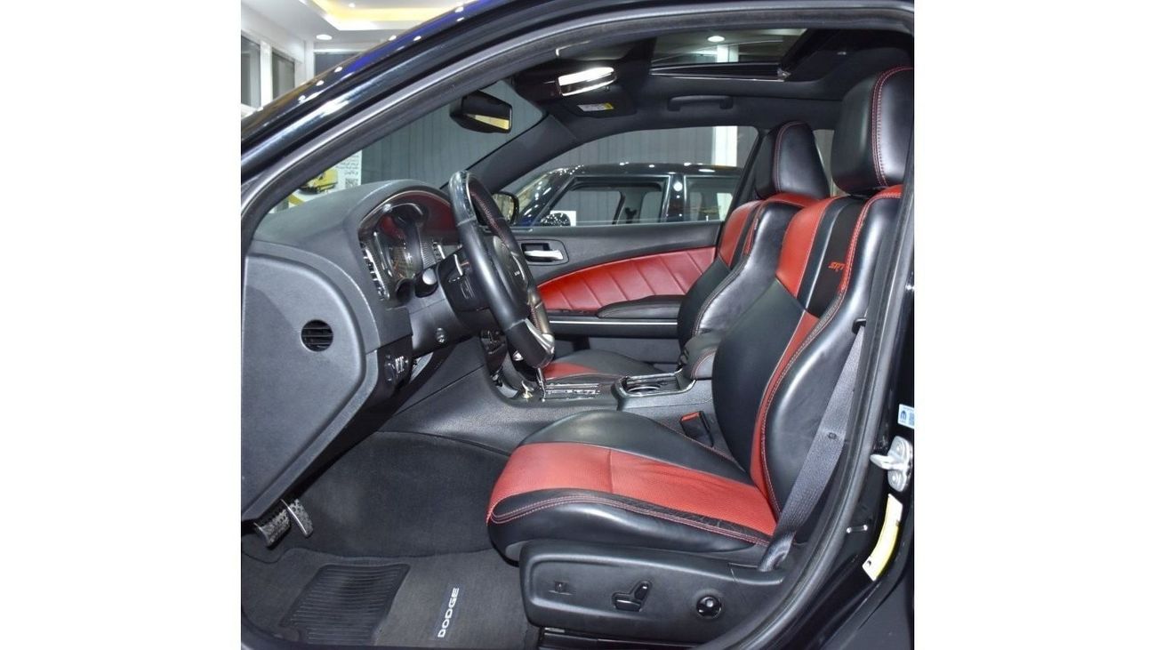 Dodge Charger EXCELLENT DEAL for our Dodge Charger SRT8 ( 2013 Model ) in Black Color GCC Specs