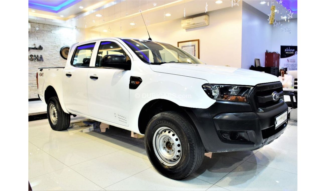 Ford Ranger AMAZING Ford Ranger 4x4 2017 Model " DIESEL PICKUP " In White Color ! GCC Specs